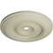 Ekena Millwork Classic Ceiling Medallion (Fits Canopies up to 8 1/4"), 44 1/2"OD x 4"ID x 4 "P, Clear Yellow CM44CLCYF - alternate 2